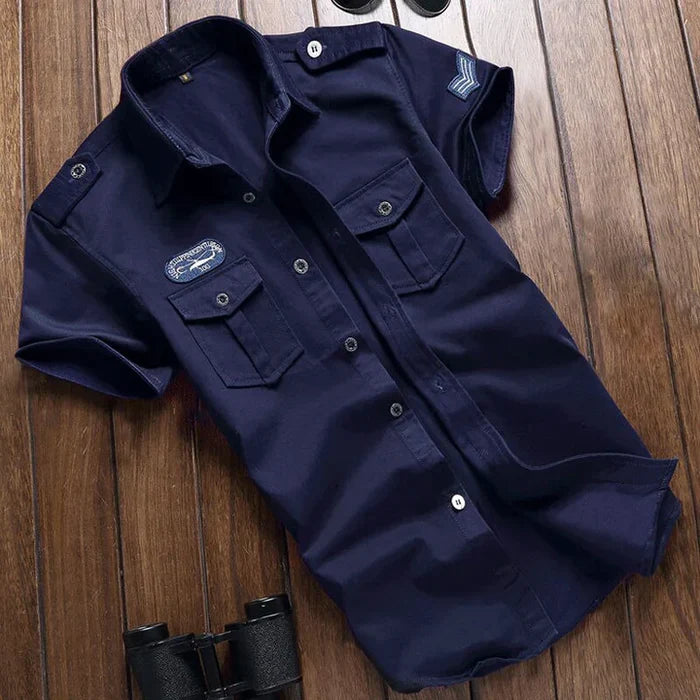 Sobrecamisa de manga larga detalle