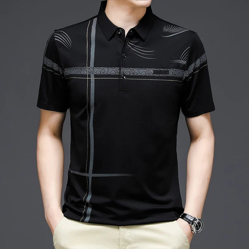 Polo de manga corta detalle