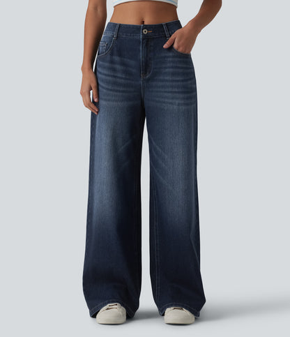 Denim azul profundo