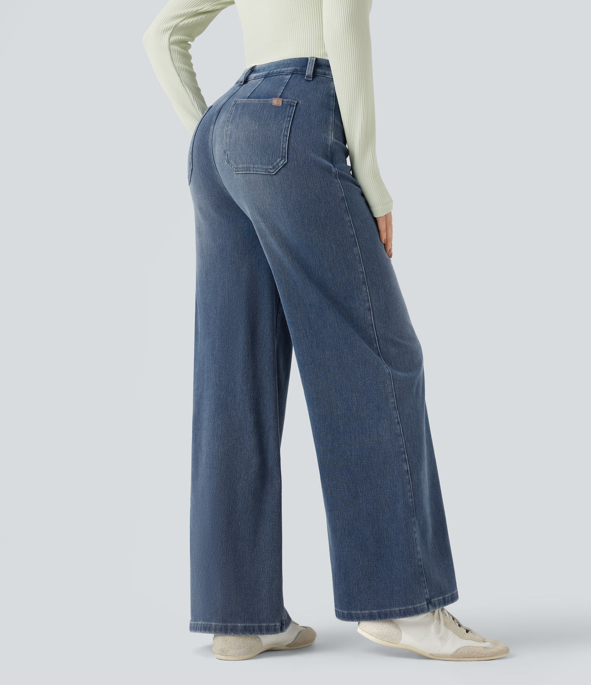 Denim azul marea