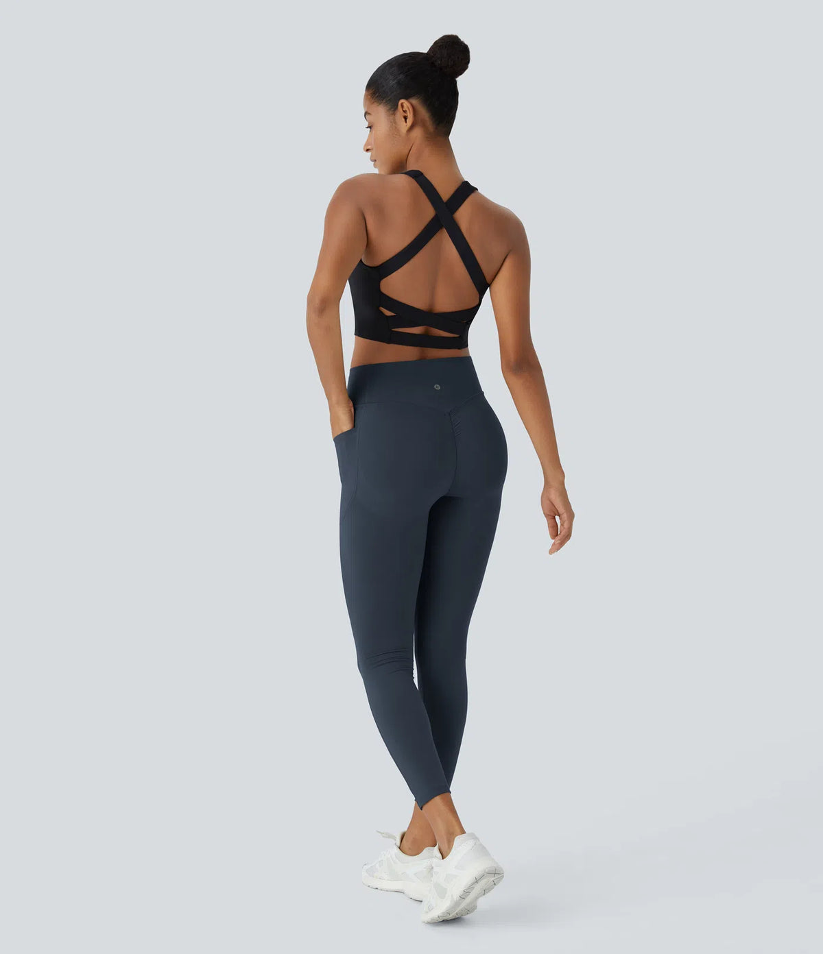 Leggings de entrenamiento push-up de tiro alto