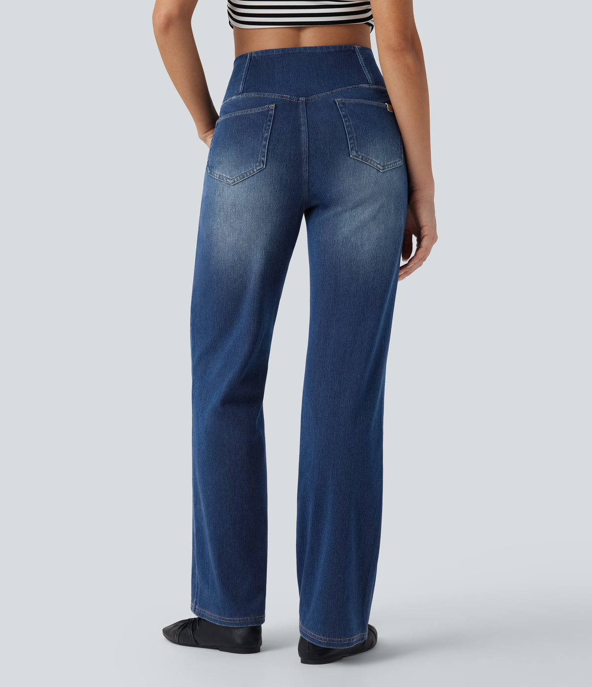 Denim azul intenso