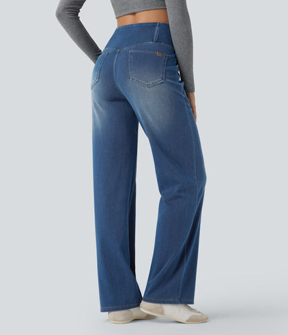 Denim azul marea
