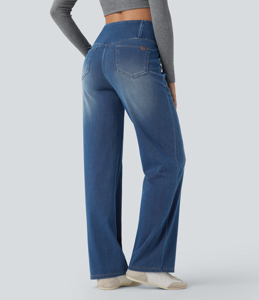 Denim azul marea