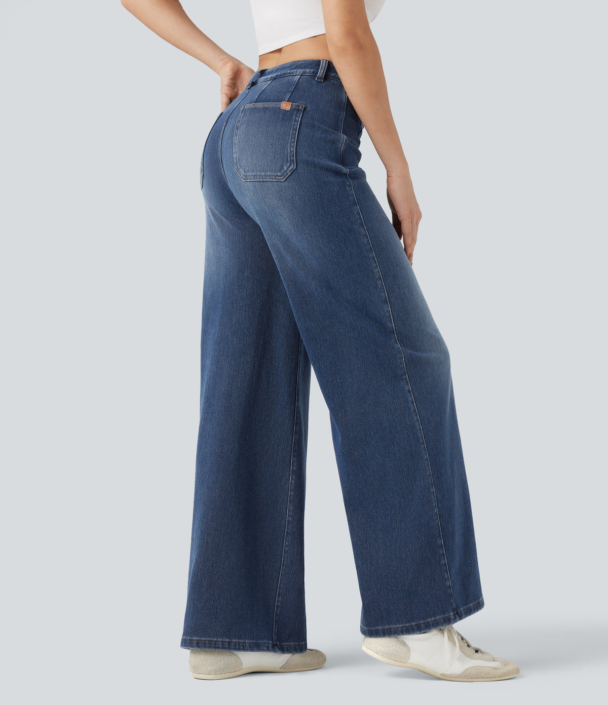 Denim azul intenso