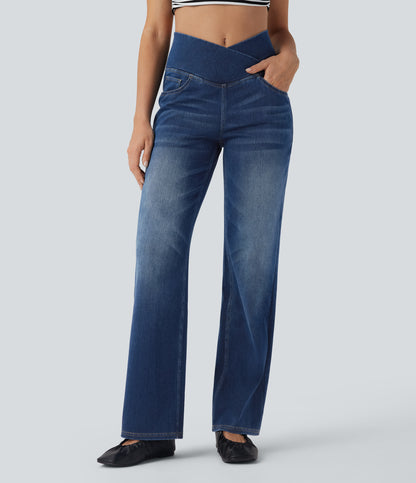 Denim azul intenso