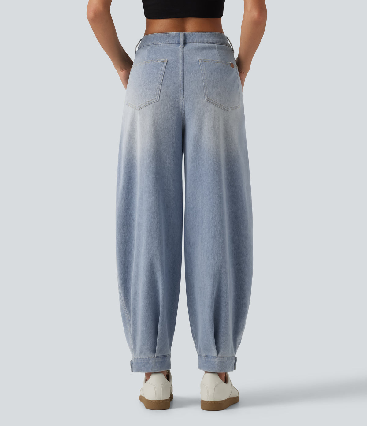 Denim azul gris