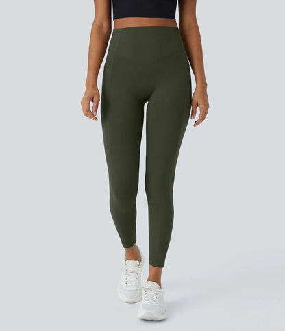 Leggings de entrenamiento push-up de tiro alto