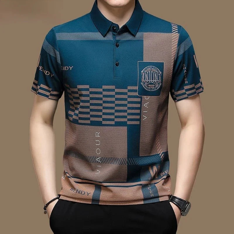 Polo de manga corta detalle