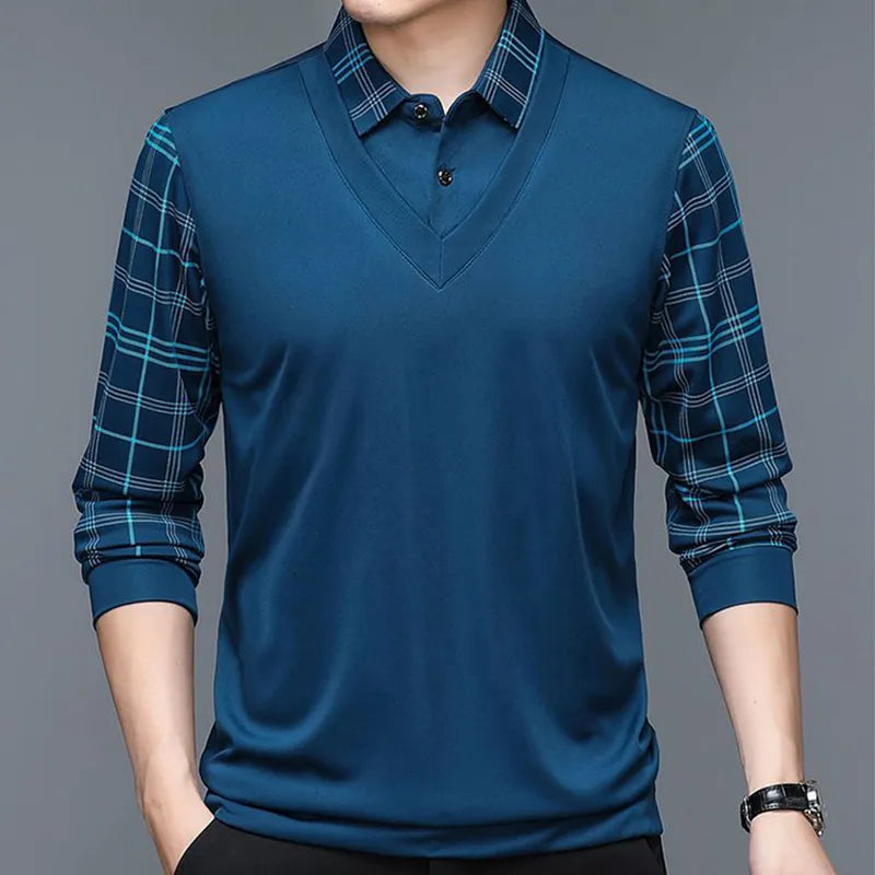 Camisa de manga larga detalle del canesú