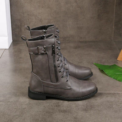 Botas ortopédicas gris par