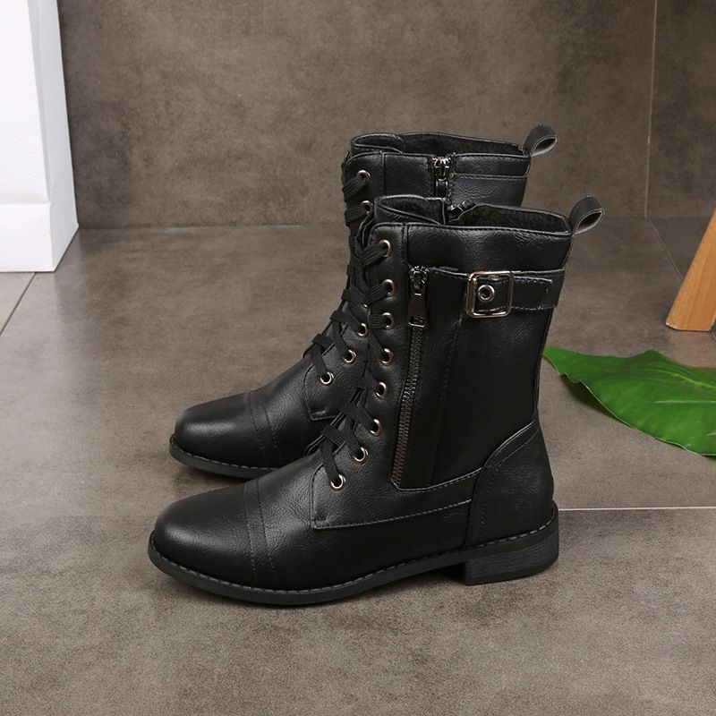 Botas ortopédicas negro par